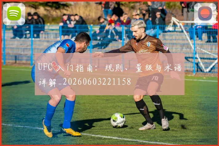 UFC 入门指南：规则、量级与术语详解_20260603221158